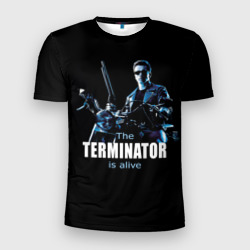 Мужская футболка 3D Slim Terminator alive