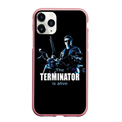 Чехол для iPhone 11 Pro Max матовый Terminator alive