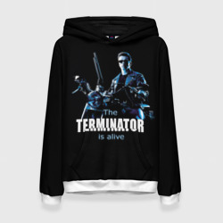 Женская толстовка 3D Terminator alive