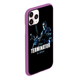 Чехол для iPhone 11 Pro Max матовый Terminator alive - фото 2