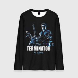 Мужской лонгслив 3D Terminator alive