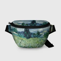 Поясная сумка 3D Ван Гог Поле пшеничное С Кипарисами