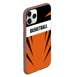 Чехол для iPhone 11 Pro матовый Basketball - фото 2