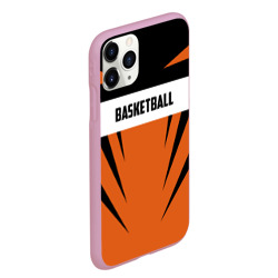 Чехол для iPhone 11 Pro Max матовый Basketball - фото 2