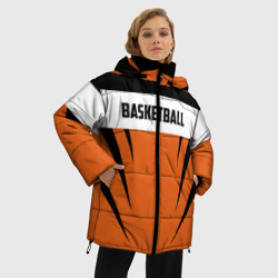 Женская зимняя куртка Oversize Basketball - фото 2