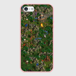 Чехол для iPhone 5/5S матовый Heroes of might and magic