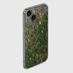 Чехол для iPhone 15 силиконовый с защитой камеры Heroes of might and magic - фото 2