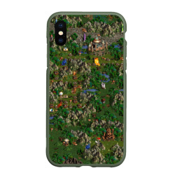 Чехол для iPhone XS Max матовый Heroes of might and magic