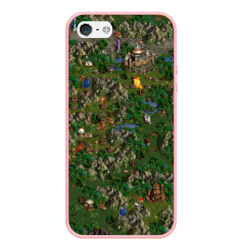 Чехол для iPhone 5/5S матовый Heroes of might and magic