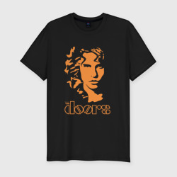 Мужская футболка хлопок Slim The Doors
