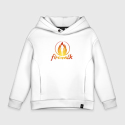 Детское худи Oversize хлопок Life is Strange Firewalk Fire