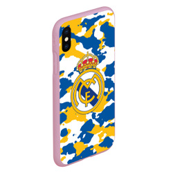 Чехол для iPhone XS Max матовый Real Madrid - фото 2