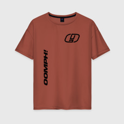 Oomph! – Женская футболка хлопок Oversize с принтом купить со скидкой в -16%