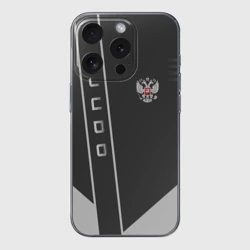 Чехол для iPhone 15 Pro силиконовый с защитой камеры Judo