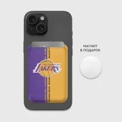 Картхолдер Magsafe магнитный Los Angeles Lakers. NBA - фото 2
