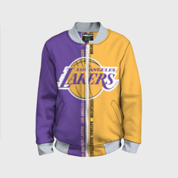 Детский бомбер 3D Los Angeles Lakers. NBA