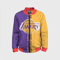 Детский бомбер 3D Los Angeles Lakers. NBA
