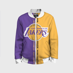 Детский бомбер 3D Los Angeles Lakers. NBA