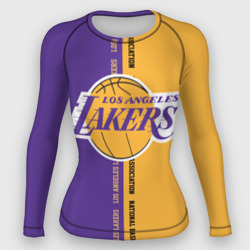 Женский рашгард 3D Los Angeles Lakers. NBA