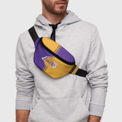 Поясная сумка 3D Los Angeles Lakers. NBA - фото 2