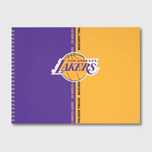 Альбом для рисования Los Angeles Lakers. NBA