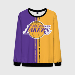 Мужской свитшот 3D Los Angeles Lakers. NBA