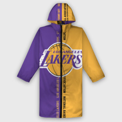 Мужской дождевик 3D Los Angeles Lakers. NBA