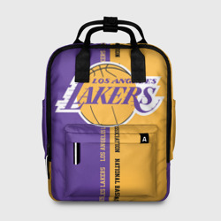 Женский рюкзак 3D Los Angeles Lakers. NBA