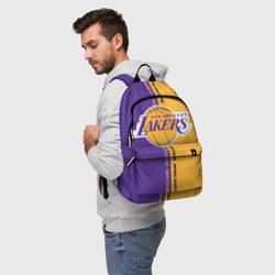 Рюкзак 3D Los Angeles Lakers. NBA - фото 2