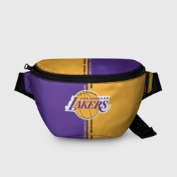 Поясная сумка 3D Los Angeles Lakers. NBA