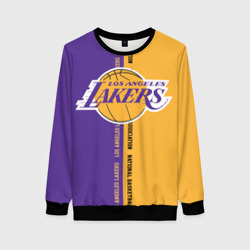 Женский свитшот 3D Los Angeles Lakers. NBA