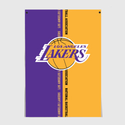 Постер Los Angeles Lakers. NBA