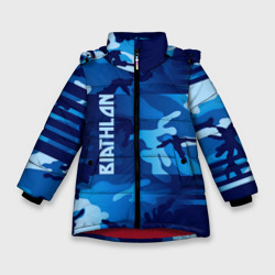 Зимняя куртка для девочек 3D Biathlon