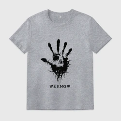 Мужская футболка хлопок We know