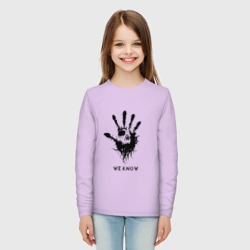 Детский лонгслив хлопок We know - фото 2