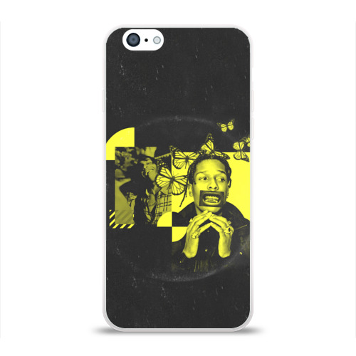 Чехол для Apple iPhone 6 силиконовый глянцевый ASAP Rocky. TESTING Фото 01 Чехол для Apple iPhone 6 силиконовый глянцевый ASAP Rocky. TESTING Фото 01