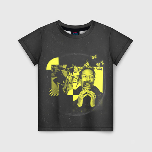 Детская футболка 3D ASAP Rocky. TESTING Фото 01 Детская футболка 3D ASAP Rocky. TESTING Фото 01