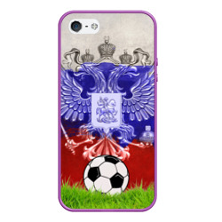 Чехол для iPhone 5/5S матовый Сборная России