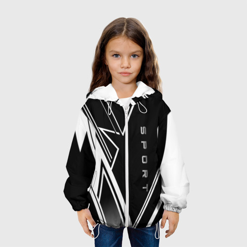 Детская куртка 3D Sport, цвет белый - фото 4