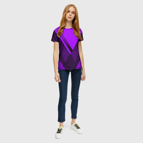 Женская футболка 3D Sport , цвет 3D печать - фото 5