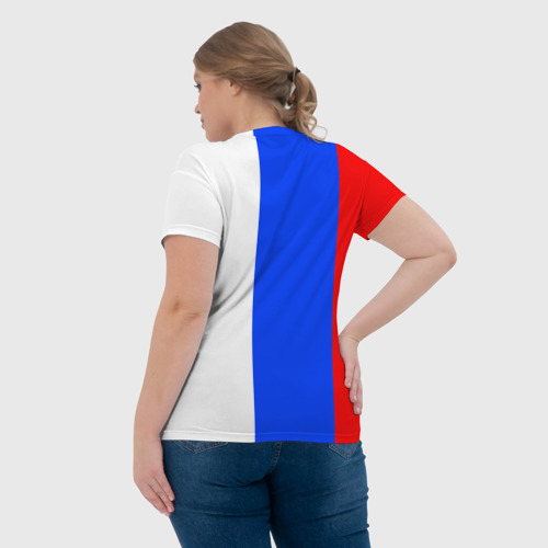 Женская футболка 3D BIATHLON, цвет 3D печать - фото 7