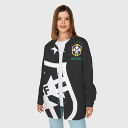 Женская рубашка oversize 3D Brazil Exclusive - фото 2