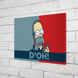 Холст прямоугольный Homer Simpson D'OH! - фото 2