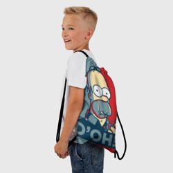 Рюкзак-мешок 3D Homer Simpson D'OH! - фото 2