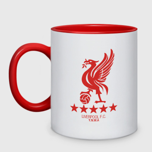 Кружка двухцветная Liverpool FC