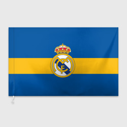 Флаг 3D Реал Мадрид лого