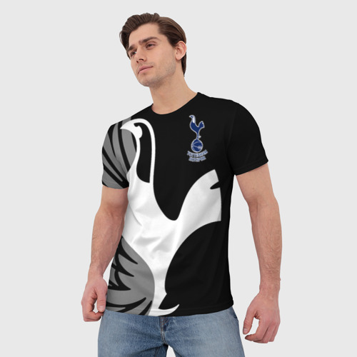 Мужская футболка 3D Tottenham Exclusive, цвет 3D печать - фото 3