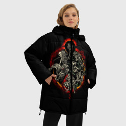 Женская зимняя куртка Oversize БЕРСЕРК. Иллюстрация - фото 2