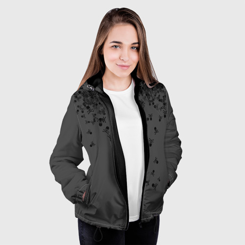 Женская куртка 3D Noctis Lucis Caelum, цвет черный - фото 4
