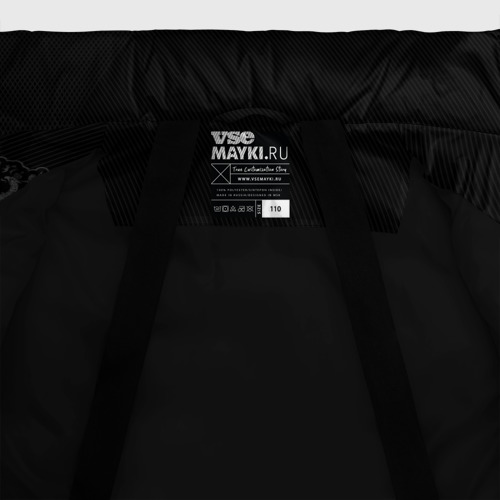 Зимняя куртка для девочек 3D Russia Legend 2024 , цвет черный - фото 7